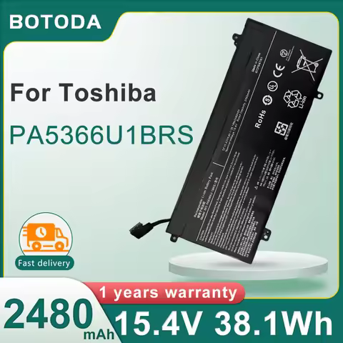 BOTODA PA5366U-1BRS Laptop Battery 15.4V 38.1Wh-2480mAh Pro 150 L50-G 11P 13Q 138 15Q 17P 1C9 Series