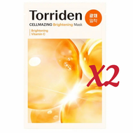 【2片】TORRIDEN 維C美白保濕透肌面膜 【平行進口】8809784602187_2 EXP.2027.03.25