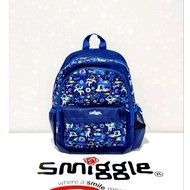 (ORIGINAL) Smiggle Cloud Nine Junior Backpack TK/SD School Backpack) - Navy Nvy