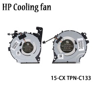 For HP Pavilion Gaming 15-CX TPN-C133 Laptop Cooler CPU GPU Cooling Fan XRF501105PR0T XRF481305M60