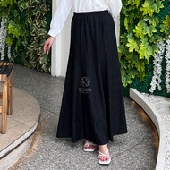 Gaia Skirt Premium Lace - SONIA / Rok Brukat Premium / Rok Wanita / Rok Pesta / Rok panjang mermaid