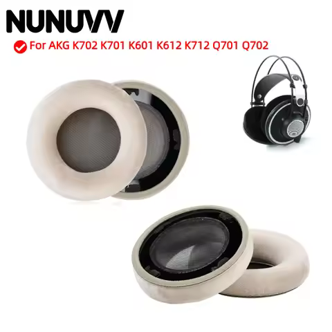 Replacement Ear Pads Cushions for AKG K702 K701 K601 K612 K712 Q701 Q702 Headphone Softer Protein Le