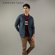 American Eagle 24/7 Good Vibes Zip-up Jacket เสื้อ แจ็คเก็ต ผู้ชาย (EMSC NMJK 019-2144-410)