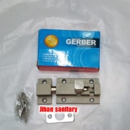 3 INCH GERBER GRENDEL - DOOR GRENDEL - WINDOW GRENDEL - ALUMINUM GERBER SLOT