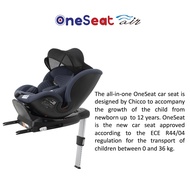 First Baby Gear Chicco OneSeat Air Spin 360 Car Seat