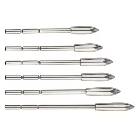 12PCS 80/100/120gr Arrowheads Arrow Point for ID 3.2 mm Arrow Shaft OD 4.6/4.8/5.0mm Broad Head Targ
