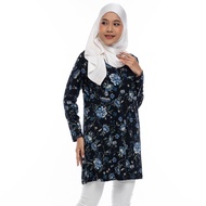 AQEELA Basic Muslimah T-Shirt -Blue (aq999d)