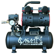 ASAHI TW0210 無油靜音空壓機 10公升 110V/60Hz DIY氣動工具首選 1個