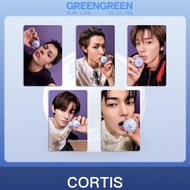 CORTIS GREENGREEN专辑 bluelips LIP BALM蓝唇小卡 同款