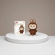 Building Block Doll Cartoon Little Monster Cat and Mouse Assembled Building Block Creative Birthday 