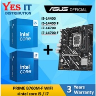 Intel Core i7-14700 / i714700 F + PRIME H610M-A/PRIME B760M-K/B760M AYW PRO WIFI/PRIME B760M-F WIFI 