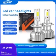 Suitable for Changan Car Headlight h4 Bulb h1 Headlight H7led Light Car Headlight Modified Car led H