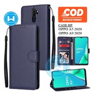 HP Case Flip Wallet Oppo A5 2020 - A9 2020 Premium Leather Flip Wallet Case/Mobile Wallet Case