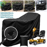 Mobility Scooter Cover Waterproof Wheelchair Storage Cover for Travel Electric Chair Cover Rain Protector from Dust Dirt SHOPQJC8874