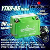 ✯YTX9-BS FOR KTM 390 DUKE  CBR 250  GSF400  NINJA 250  SKYLINE 200  SYM VTS 200  MOTORCYCLE GEL BATTERY♡