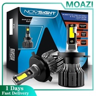 NOVSIGHT 2PCS  N39 LED Bulb Fog Lamp 72W 10000 Car Headlight H4 H7 H11 HB3 9005 HB4 9006 9012 LED He