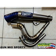 AUN MIO SPORTY 44mm OPEN PIPE HIGH MOUNT