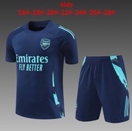 Inter Milan Arsenal Ajax Atletico Madrid Dortmund Childrens Football Short-Sleeved Set