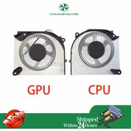 Laptop CPU GPU Cooling Fan for Gigabyte G5 KF KE GE MF G5KF G5KE G5GE G5MF 2023 FPP6 DFS5K22305283Q 