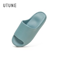 UTUNE Soft Slides for Women Men Non-slip Indoor House Slippers Summer  Light Bathroom Shoes