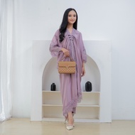 Diana Batik - KAFTAN SILK MAXMARA FULL LACE | Kaftan Polos Silk | Kaftan Lebaran