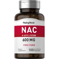Piping Rock NAC Supplement N-Acetyl Cysteine | 600mg