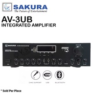 Original 2024 SAKURA AV UB Series 400W 650W 850W x 2 Pro Videoke Audio Sound System Amplifier with U