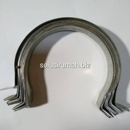 4 INCH 4" 4INCH PLATE CLAMP PIPE CLAMP