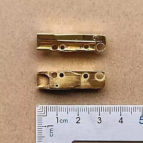 1Pcs Gold Silver Intermediate link frame Fit for Dupont L2 Lighters High Quality Replacement Repair 