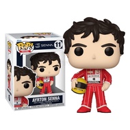 Boneka Funko Pop Ayrton Senna 11 Legend Formula 1 Driver Collectibles Toys Action Figurines