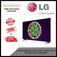 LG 65NANO80TNA 65 IN 4K ULTRA HD SMART LED TV * 3 YEARS LOCAL SG WARRANTY