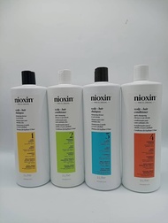NIOXIN HAIR SHAMPOO AND CONDITIONER 1000ML