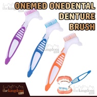 Onemed Denture Brush Sikat Gigi Palsu Tiruan Pembersih Retainer