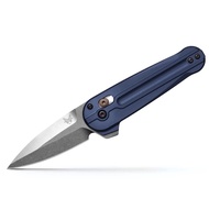 Benchmade 491 Lowden 2.8" M390 Crater Blue Aluminium Folding Knife