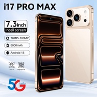 2025 New smartphone i17promax 16GB+1TB 7.3 inch Android smartphone