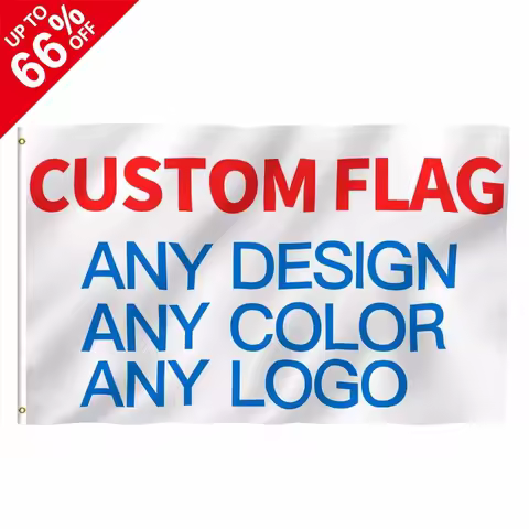 Custom Printed Flag Banner 3x5ft 2x3ft 4x6ft 5x8ft Company Advertising Logo Indoor Outdoor For Sport