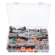 246pcs Deutsch Connector Kit Waterproof Wire Connector Kit DT DT06 DT04 2 3 4 6 8 12 Way Connector K