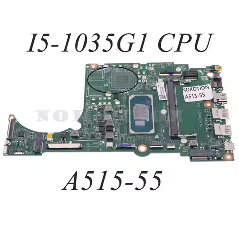 NBHSK11002 NB.HSK11.002 DAZAUIMB8C0 For ACER Aspire 5 A515-55 A515-57 Laptop Motherboard I5-1035G1 C