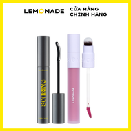 Combo Lemonade Son kem mịn lì thuần chay Lemonade Perfect Couple Lip & Chuốt mi tơi dài lâu trôi Lem