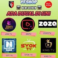 KING TV JOMTV SYOK TV MSTV OTT TV ZOZOTV MS PLAYER TV PETI TV