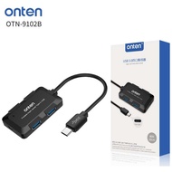 ONTEN Type-C to 4 Port USB 3.0 Hub Model : OTN-U9102B