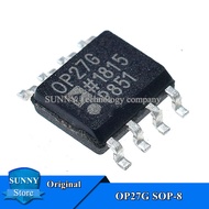 5Pcs Original OP27G SOP-8 OP27 OP27GS SOP8 Low Noise Operational Amplifier IC New Original