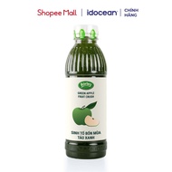 Four seasons smoothie with Green Apple flavor 1000ml - Osterberg, suitable for fruit tea and yogurt 
