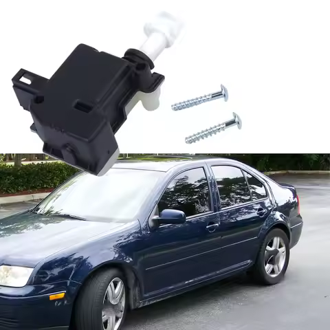 For VW Jetta Golf Passat GTI Fuel l Tank Cap Door Lock Actuator Motor With 2 Pins 1K5-959-782, 3B095