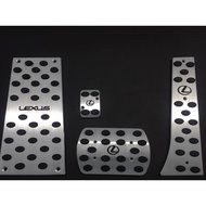 <Ready Stock>Lexus Rx Nx Ls Es 200 250 300 350 Stainless Steel Pedal Kit