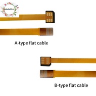 haha 4FF Sim card Converter FPC Extension Cable to 4FF Micro 3FF Standard 2FF Sim Usim Card Adapter 
