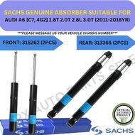 SACHS GENUINE ABSORBER (FRONT, REAR) FOR AUDI A6 [C7, 4G2] 1.8T 2.0T 2.8L 3.0T (2011-2018YR)
