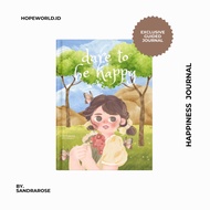 Dare To HappyBe - Happiness Journal by Sandra Rose, Happy Journal, Psychology Journal, Psychology Bo