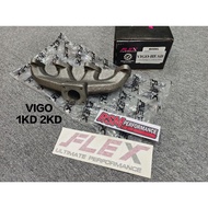 Flex turbo header Toyota Hilux vigo 1kd 2kd kun26 kun25 🇹🇭