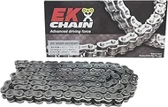 EK QX Ring Seal Chain 520SR-X2 Silver 126L [Semi-Press Clip Joint]